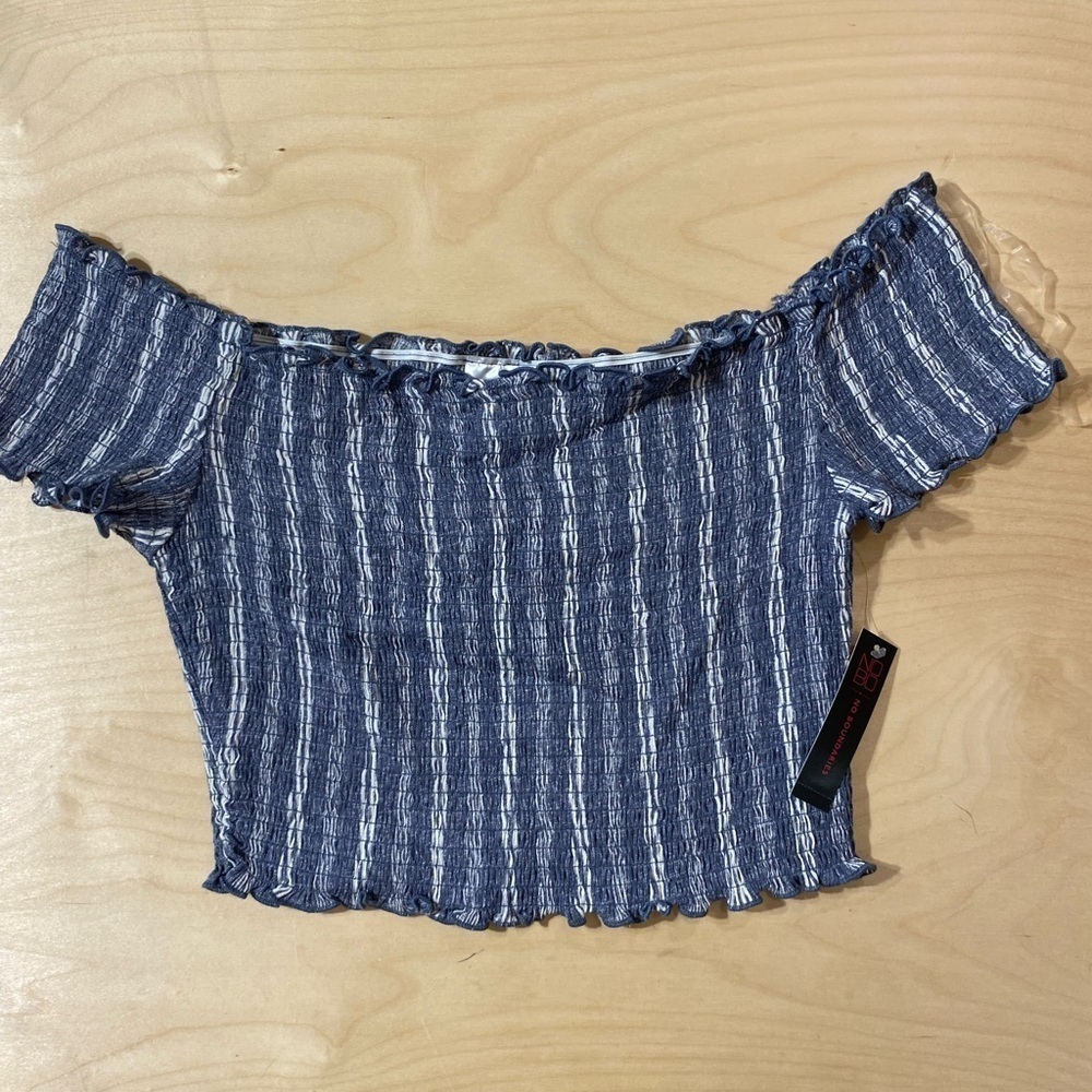 NOBO Smocked Cropped Top Large (11-13) (IW)